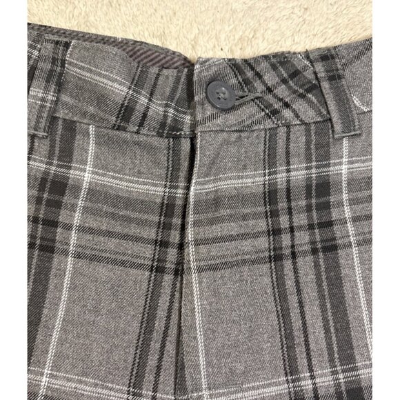 ONeill Shorts Mens Size 34 Gray Plaid Flat Front Casual Boaard Wear Cotton Blend - Picture 7 of 10